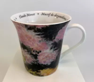 Claude Monet KONITZ Mug Les Fleurs Chez Les Peintres Coffee Cup 12 Oz • $9.99