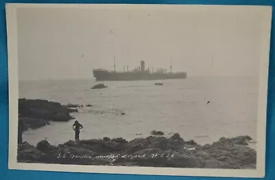 £22.95 • Buy 1924 RP Postcard Real Photo Shipwreck Cornwall Lizard SS Bardic Hawke Helston