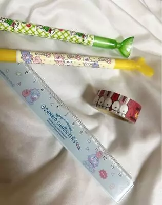 Stationery Set Miffy Hangyodon Swimmer Masking Tape Pen Ruler • $27.29