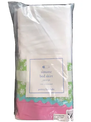 NEW Pottery Barn Kids Simone Bed Skirt Crib Skirt • $9.59