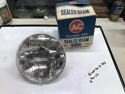 NOS AC Guide 300 Sealed Beam Headlight Light BULB 6006 NIB 6V 1940's 1950's GM • $34.95