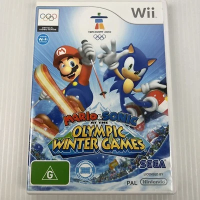 $19.21 • Buy Mario & Sonic At The Olympic Winter Games (Nintendo Wii, 2009) - PAL - COmplete