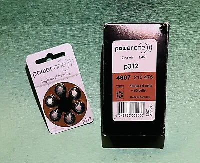 Lot Of 13 Packs Of Hearing Aid Batteries Pow P312 Zinc Air 1.4V 4607 Exp 05/21 • $11.49