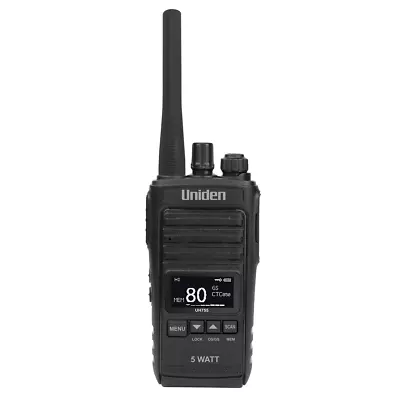 $188.99 • Buy Uniden UH755 5 Watt UHF CB Splashproof Handheld Radio Portable Offroad 4X4 4WD