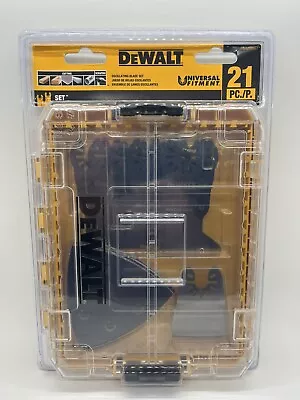 DEWALT 21-Pack Multiple Materials Oscillating Tool Blade Sandpaper-Grit Set NIB • $39