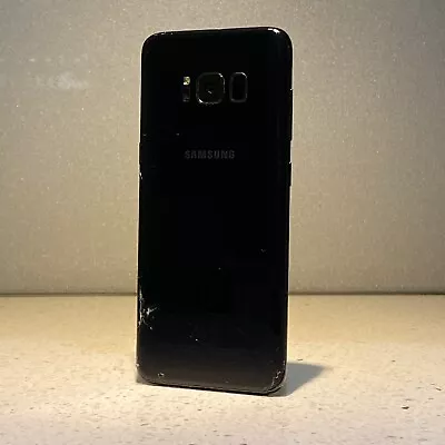 Samsung Galaxy S8 - 64GB - Midnight Black (Unlocked) SM-G950F #79 /DO • $129