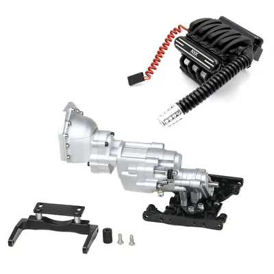 KYX SCX10 II V8 Engine 2 Speed Gearbox W/ Skid Plate 36mm Motor Heatsink  • $265.98