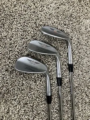 Titleist Vokey 200 Series Tour Chrome Wedge Set 50 54 58 Gap Sand Lob RH • $149.95