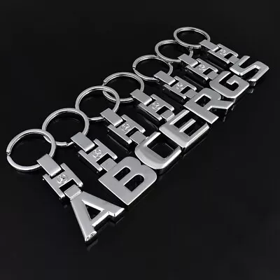 1pc Metal Car Keychain Car Badge Key Ring For Mercedes Benz A B R G Class GLK • $11.73