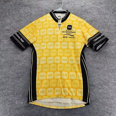 Voler Cycling Jersey Extra Large MS 150 Lifetime Rider Yellow • $26.99