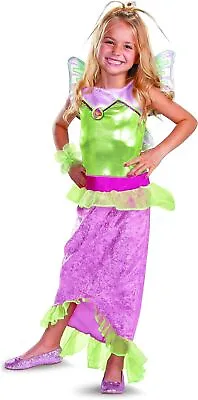 Flora Mermaid Winx Club Pink Fairy Pixie Fancy Dress Up Halloween Child Costume • $46.85