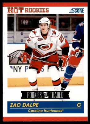 2011-12 Score Zac Dalpe Carolina Hurricanes #595 • $2.95