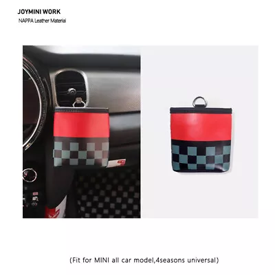 JCW Car Air Vent Outlet Storage Bag For Mini Cooper F54 F55 F56 F57 F60 R55-R60 • $10.48