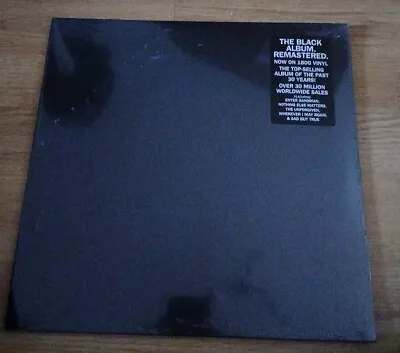 Metallica The Black Album Remastered (Double Vinyl LP 2021) • £15