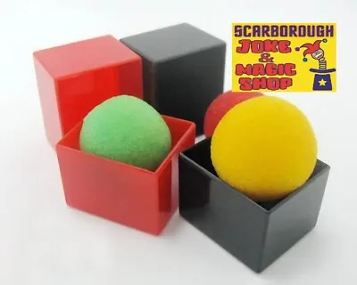 Parabox~In And Out Boxes~Close Up Magic Trick~Sponge Ball & Box~Easy To Do  • £8.99