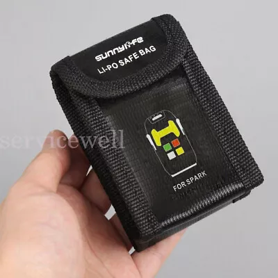 $6.96 • Buy SunnyLife Safe Storage Bag For 1pc DJI Spark LiPo Battery