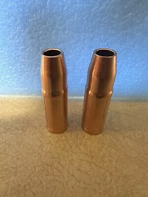 MIG 23-50 Welding Nozzles 1/2  For Tweco#2 #4 & Lincoln Magnum 200-400 Pk Of 2 • $15