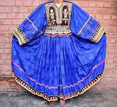 Vintage KUCHI Dress Afghan PASHTUN Culture Tribal Ethnic Banjara FROCK PARTYWEAR • $149.99