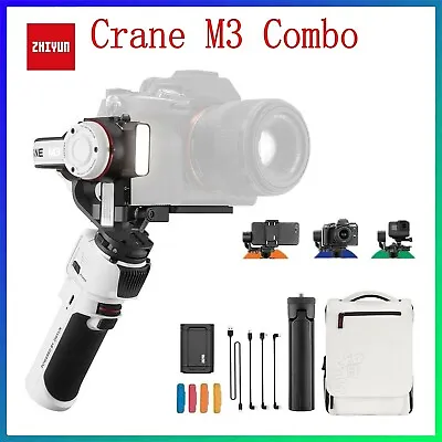 Zhiyun Crane M3 Combo 3-Axis Handheld Gimbal Stabilizer For Mirrorless Cameras • $520
