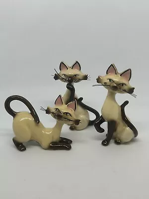 Vintage Siamese Cat Figurines Japan (Disney Style) ~~Read Description~~ • $15