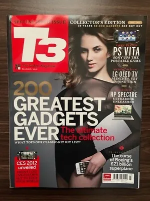 T3 Magazine Special 200th Issue Collectors Edition March 2012 • £12