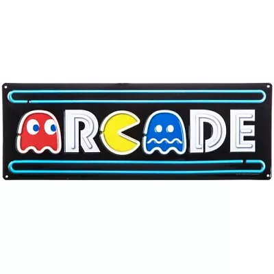 Arcade Pac-Man Metal Sign Wall Decor Home Decoration Game Room Man Cave • $38.89