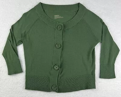 Mossimo Women’s Bolero Cardigan Green Juniors Size Large • $4.55