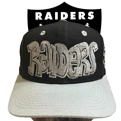 Los Angeles Raiders Bubble Graffiti Drew Pearson SnapBack Hat Vintage Oakland • $500