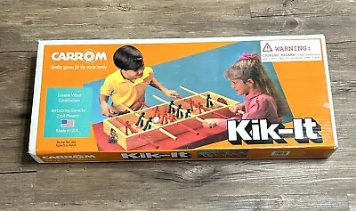 Vintage Carrom Model 305 KIK-IT Tabletop Foosball Soccer Game With Box • $59.99