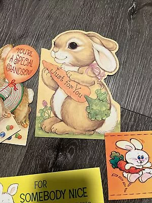 Vintage Lot-33 Used With Writing Easter Birthday Greeting Cards • $0.99