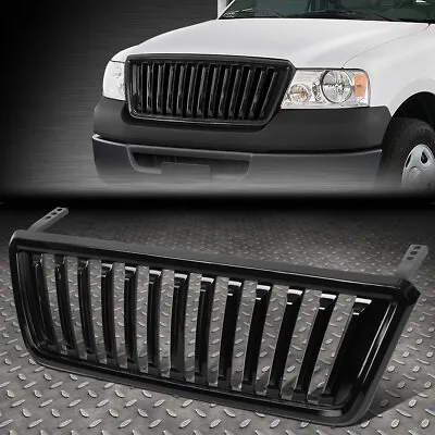 [badgeless Fence] For 04-08 Ford F150 Glossy Front Bumper Upper Grille Grill • $59.88