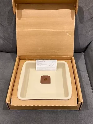 ** New In Box Pampered Chef Square Baker Stoneware Stone Dish** • £23