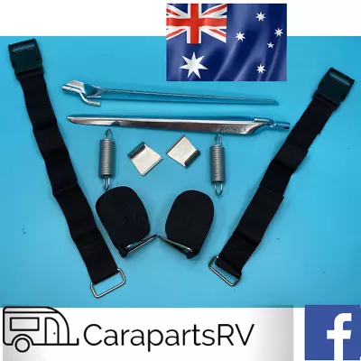 Fiamma Caravan / Rv / Motor Home Awning Tie Down Kit ( In Black). • $95.90