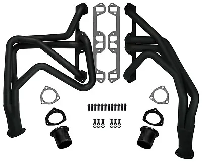 New 66-81 Mopar Long Tube Headers273-360 Small Blockflat Black • $299.99