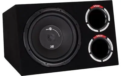 VIBE Slick CBR12-V7 12  Car Subwoofer In Vibe Ported Box 1200w MAX / 400w RMS • $211.51