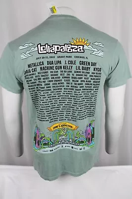 Lollapalooza Urban Outfitters Men's UO 2022 Festival Shirt T-Shirt Tee Large • $25.49