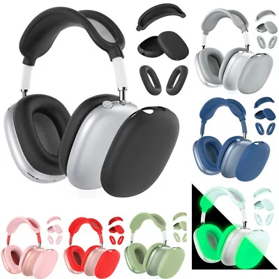 $8.99 • Buy For Apple AirPods Max Headphones Case Silicone Protective Sleeves Full Set Cover
