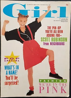 Girl Magazine 12 March 1988 - Brother Beyond Carol Decker T'Pau Jason Donovan • £13.80