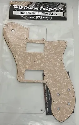 Pickguard For Fender 1972-1982 Telecaster Deluxe Standard HB Cream Pearl 4 Ply • $130