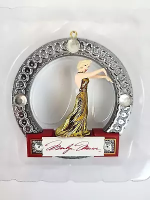 Enesco Treasure Ornament Figurine  1991 Marilyn Monroe 3” SPINS • $13