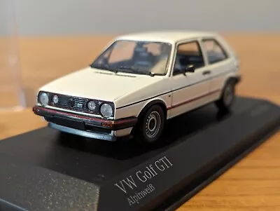 Extremely Rare 1:43 Minichamps 1985 Volkswagen VW Golf GTI Mk2 Limited Edition!! • £40