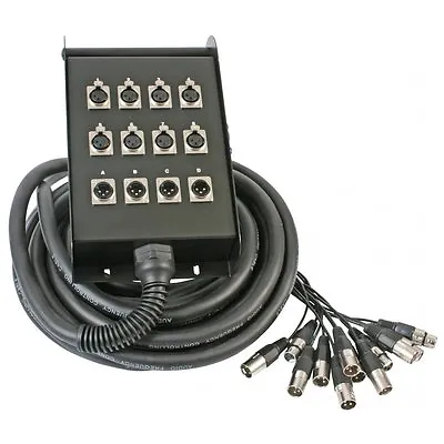 £133.99 • Buy Pulse XLR Multicore/Stagebox/Snake - 40m 8 Inputs/4 Outputs