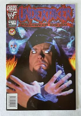 Issue 1 WWF Comic October 1999 UNDERTAKER HALLOWEEN SPECIAL Edition Chaos Comics • £5.45