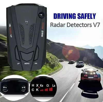 Radar Detector - Automatic 360 Degree Voice Prompt City/Highway Mode • $9.99