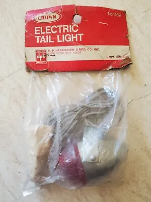 NOS Vintage Electric Tail Bicycle Light  • $29.99