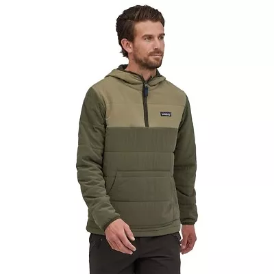 NEW Patagonia Mens Pack In Pullover Hoody Jacket Basin Green Sz Small MSRP $189 • $90