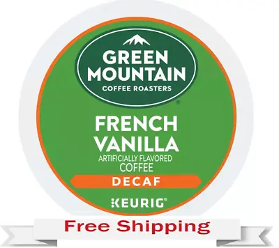 $72.99 • Buy Keurig Green Mountain French Vanilla Decaf Coffee K-cups 72 Count 