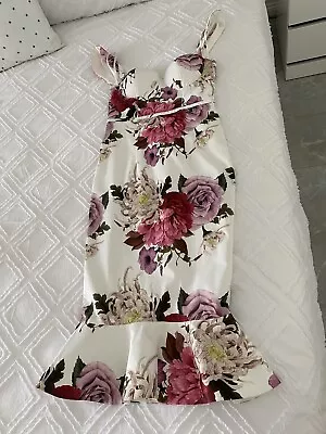 Elle Zeitoune Floral Dress Size 6 • $100