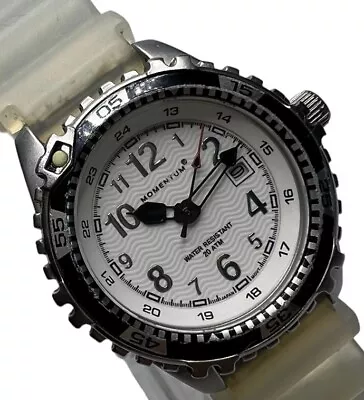 Momentum M1 Mini Women's Quartz Dive Watch White Dial CN Series 00014 Working • $45