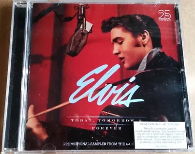 Rare ELVIS PRESLEY 8-song PROMO Sampler CD Today Tomorrow & Forever Box Set 2002 • $17.50